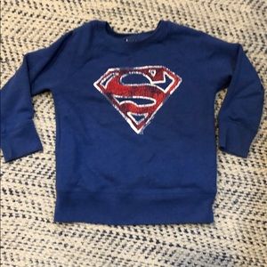 Superman Sweatshirt by Junk Food x Gap 4T